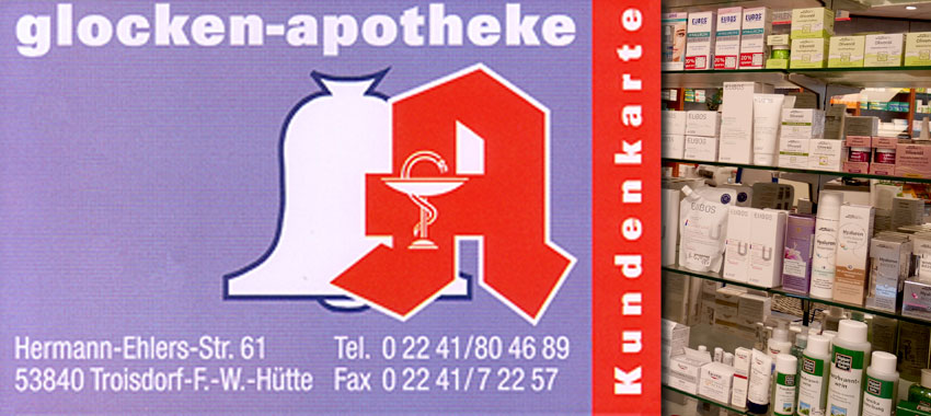 Kundenkarte - Glocken-Apotheke Troisdorf